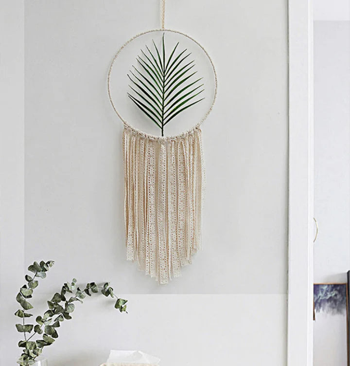 Leaf Wall Hanging Dream Catcher